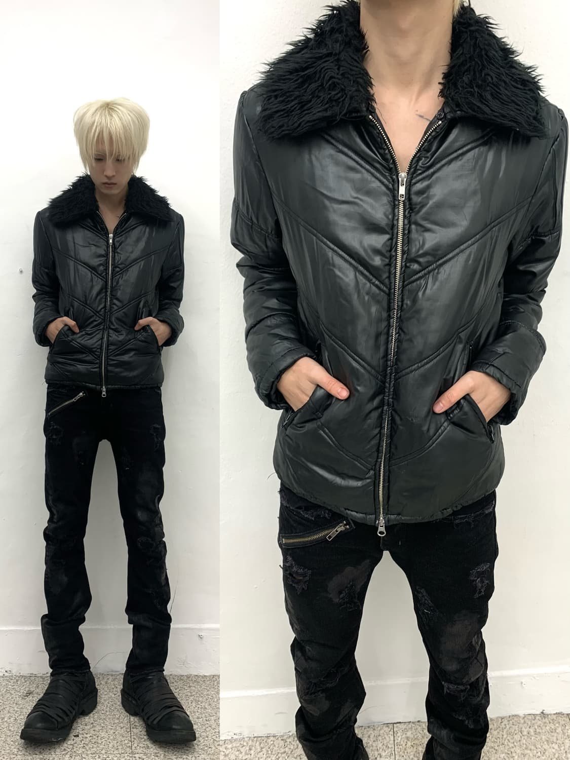 Jack Rose v-kei padding jacket   상품이미지1