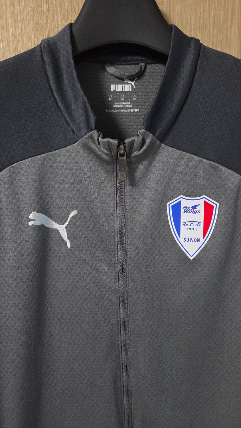 (착샷) 푸마 수원 삼성 블루윙즈 유니폼 져지 트레이닝 탑 드릴탑  상품이미지3