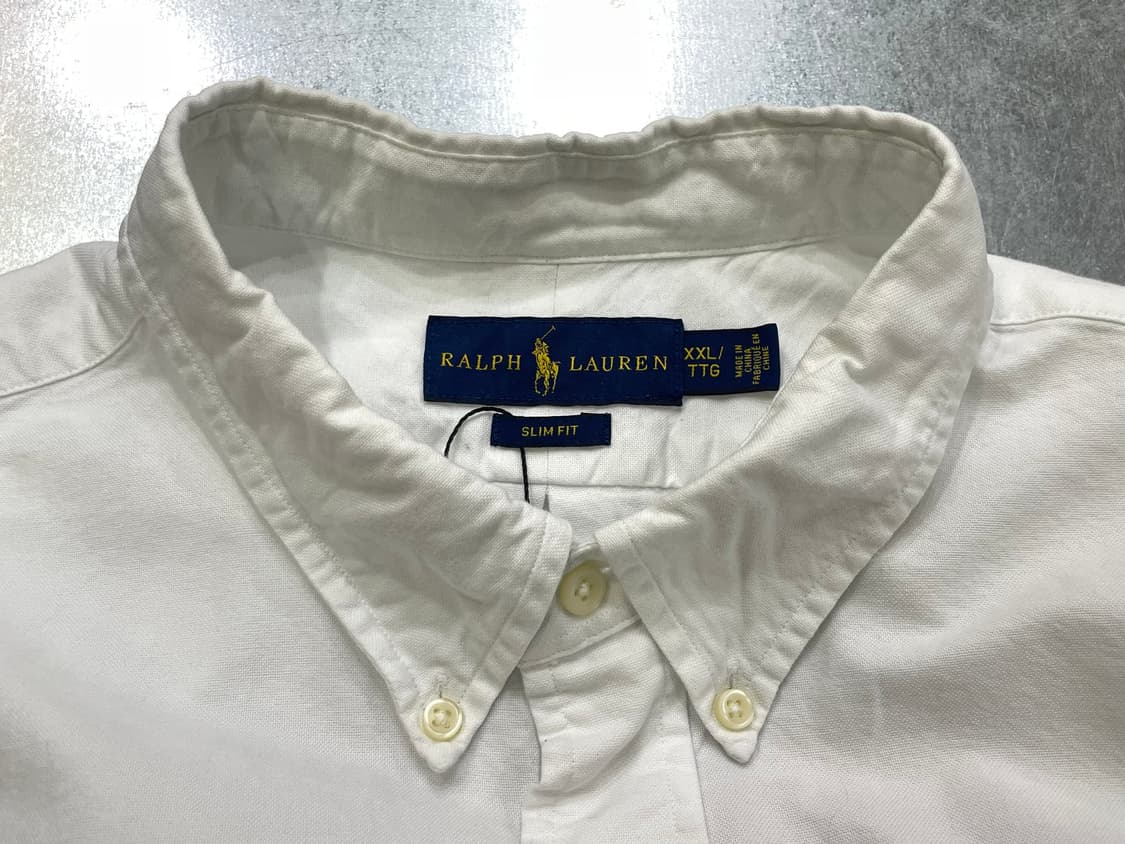 (2XL) POLO 폴로 랄프로렌 스트라이프 반팔 셔츠 슬림핏 상품이미지9