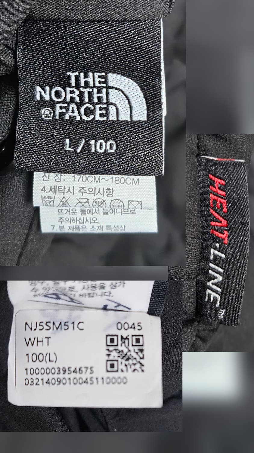노스페이스 남성패딩100 경량패딩 리버시블 양면 히트라인자켓 XD47 상품이미지9