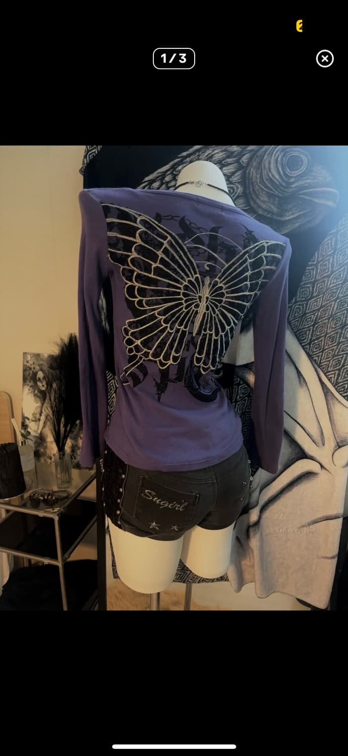 vintage punk shorts 상품이미지2