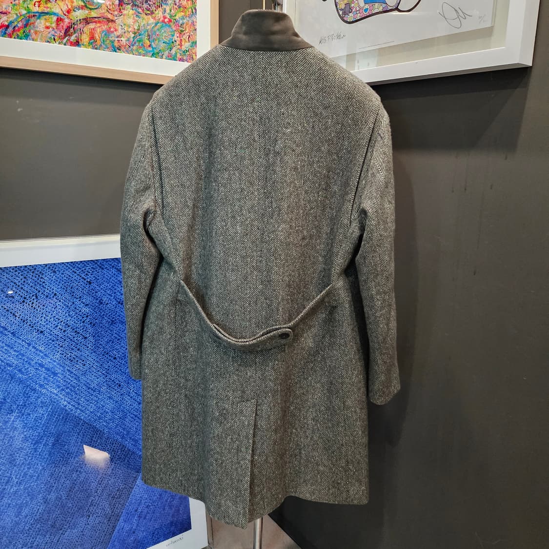 3XL)로로피아나 마틴갈라 캐시미어 신상 로브 코트 상품이미지3