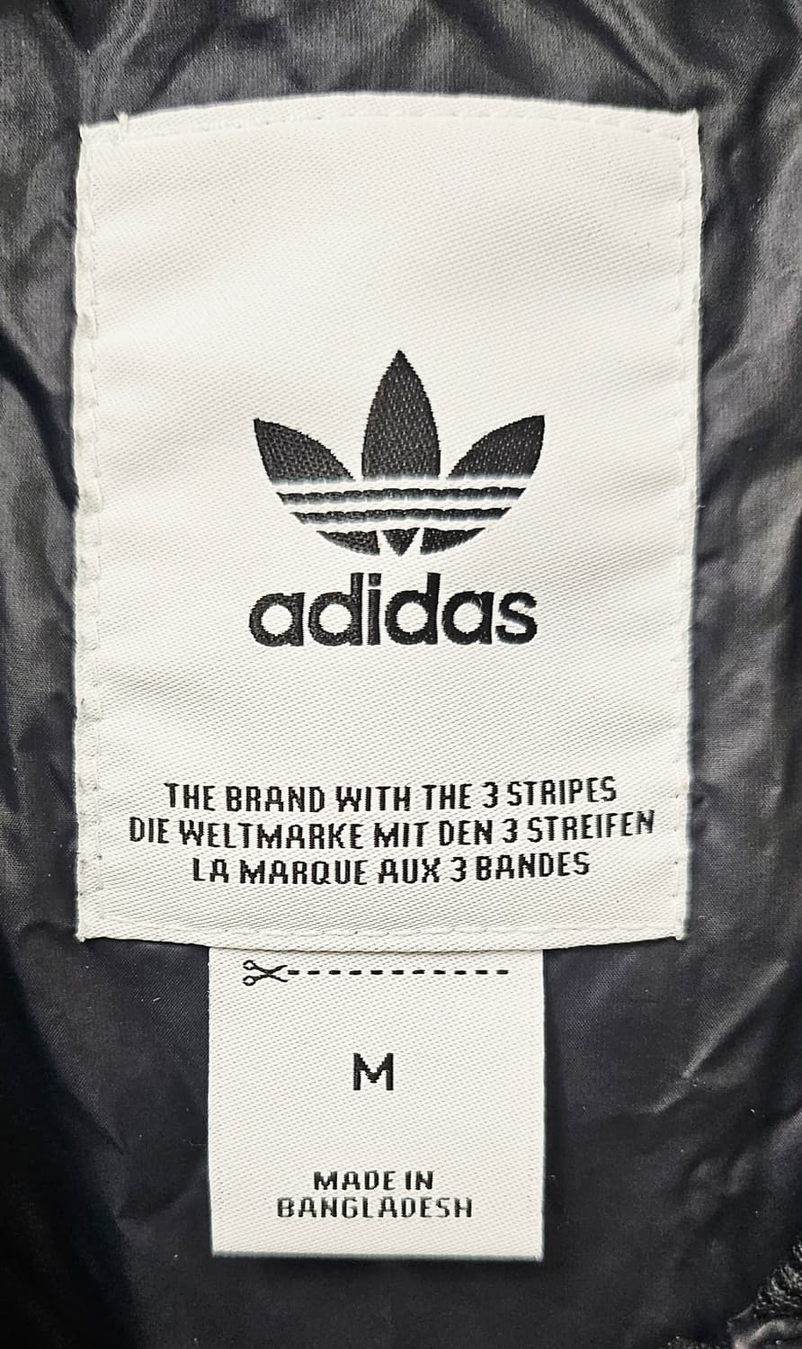 (95)M ☆초대장급☆ 아디다스 슈퍼스타 [검흰] 덕다운자켓 경량패딩 상품이미지2