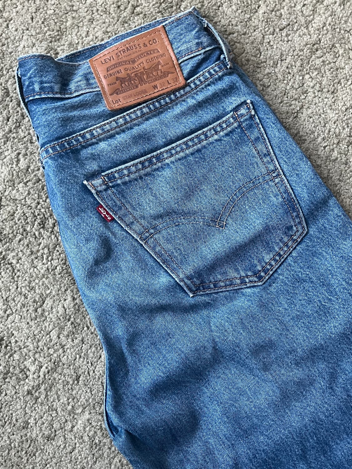 리바이스 Stay Loose 중청 데님판매 상품이미지1