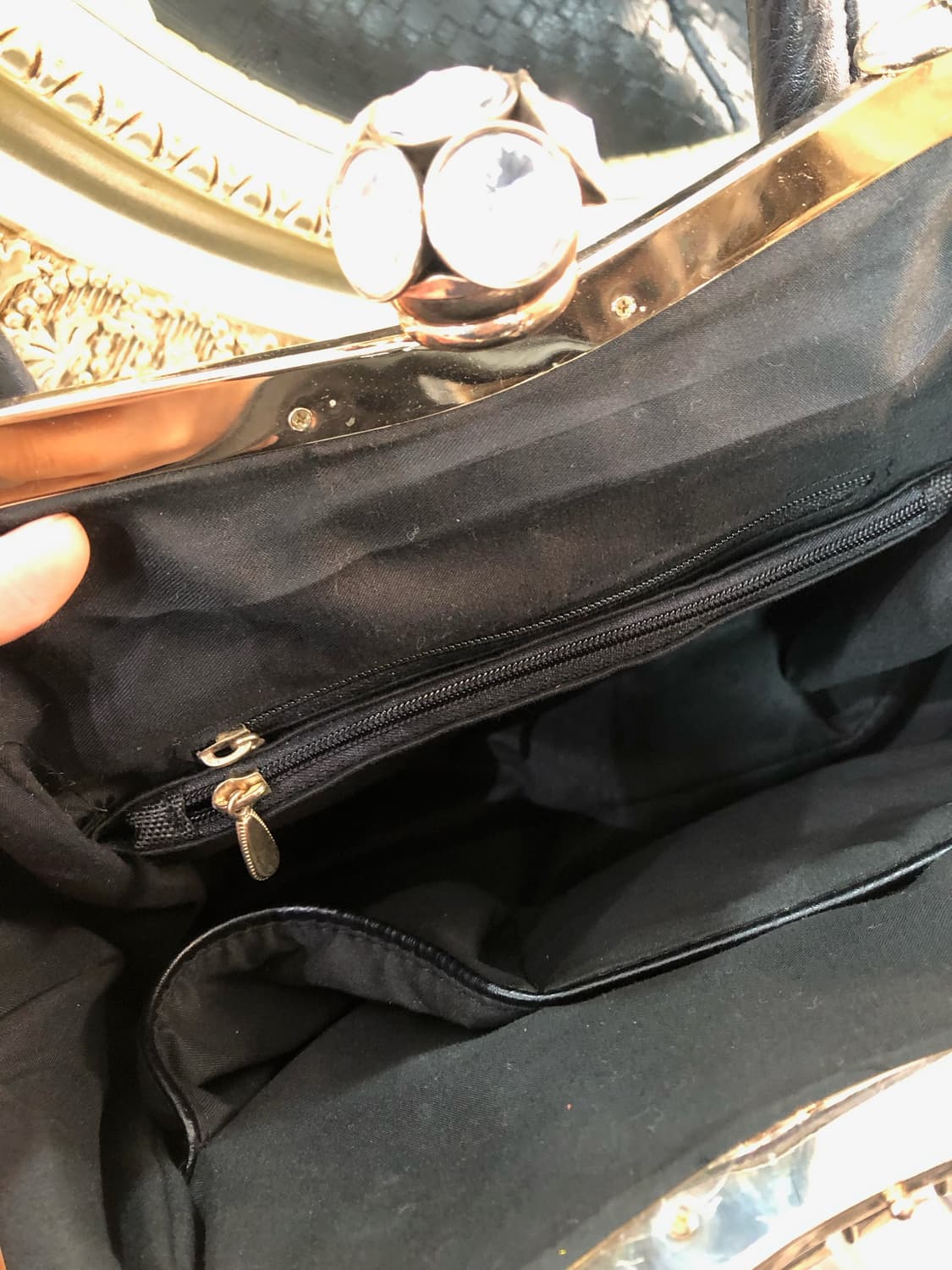 oriental floral butterfly leather bag 상품이미지6