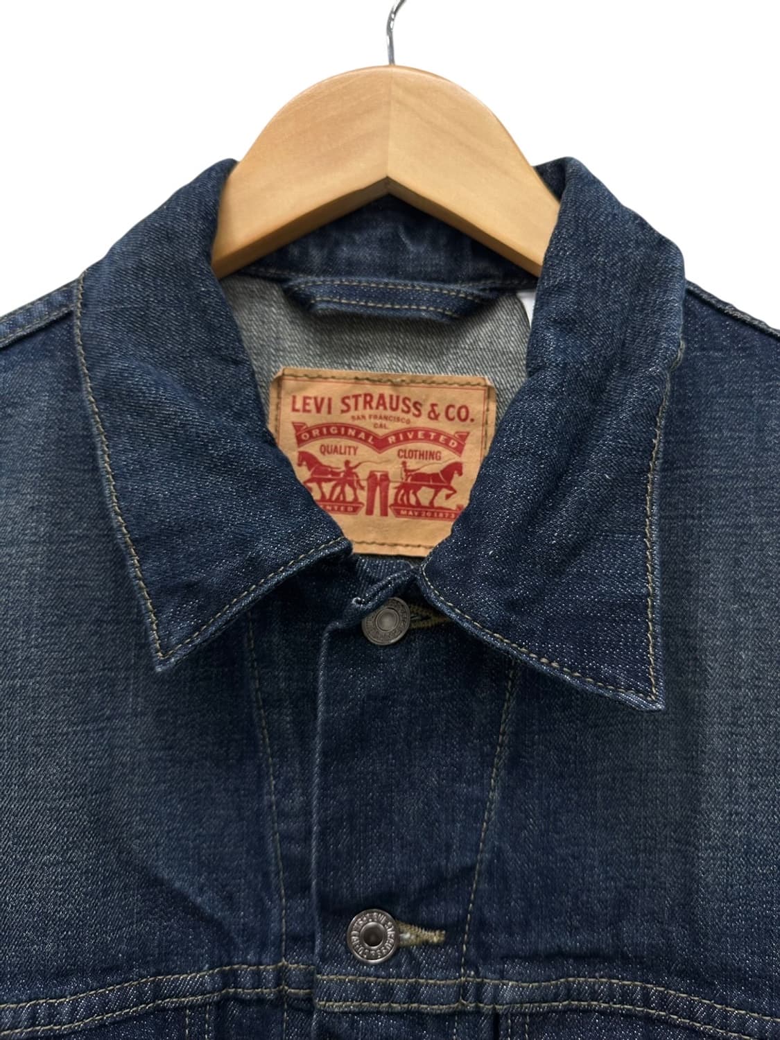 리바이스 3type 청자켓 (L)  상품이미지3