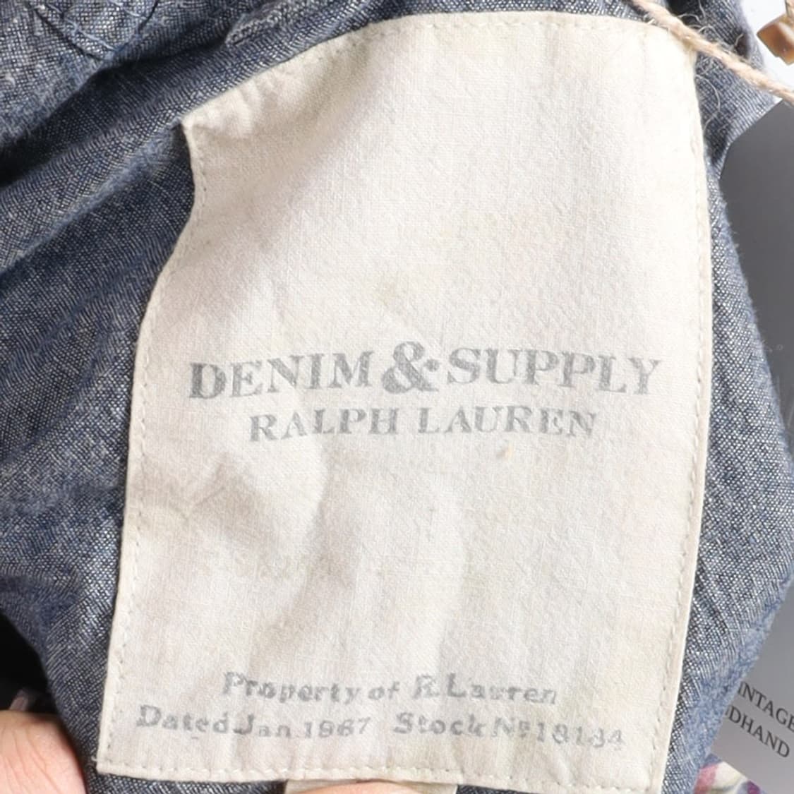 Denim&Supply Patch Work Hood Zip Up 
 상품이미지7