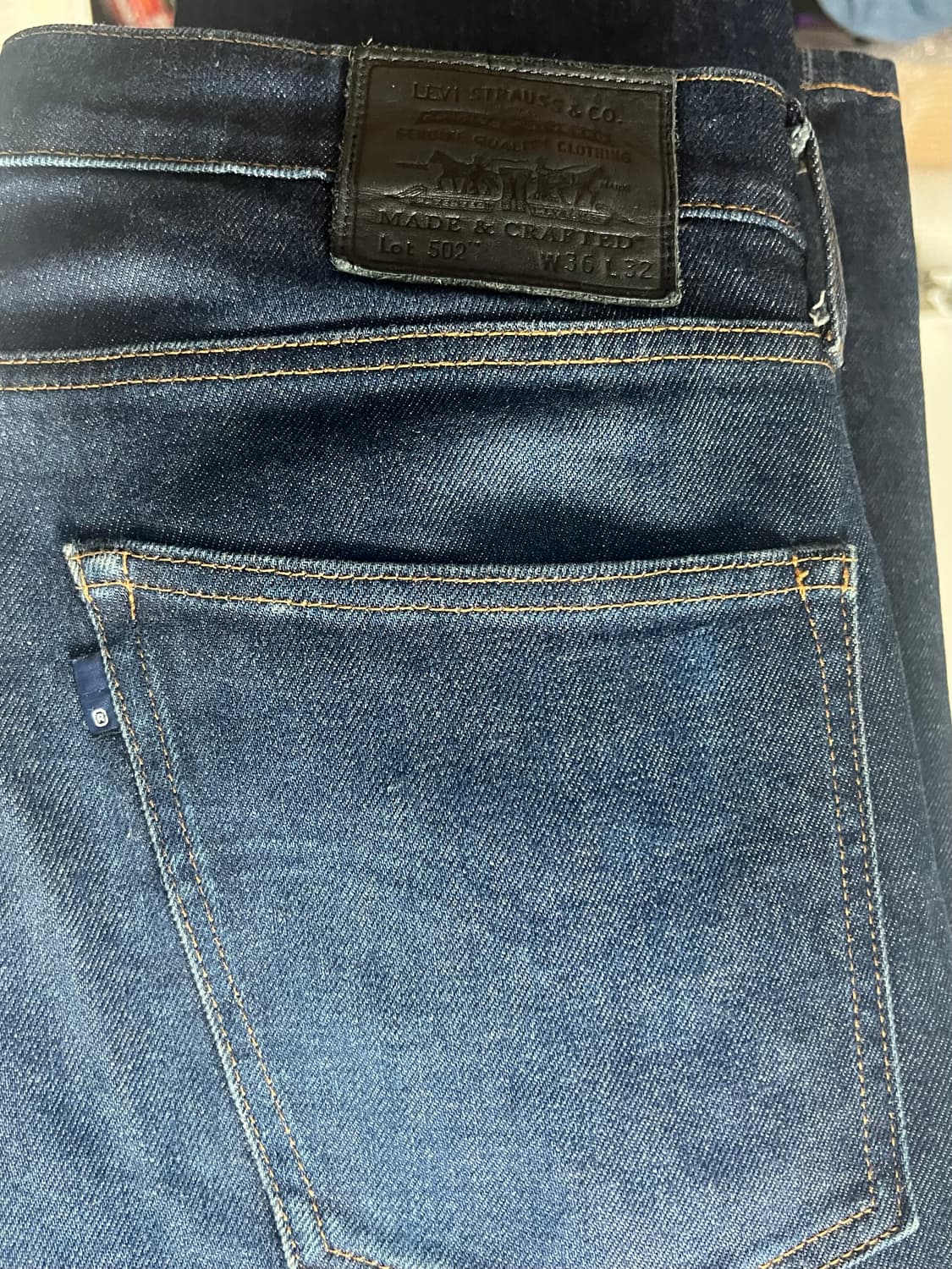 리바이스 블루탭 502  36\32 상품이미지3