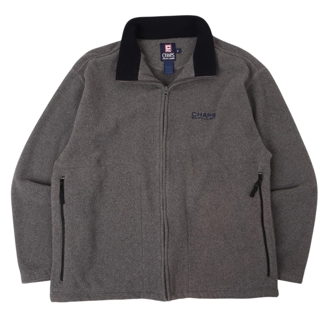 챕스 랄프로렌 그레이 플리스 블루종 집 자켓 상품이미지1