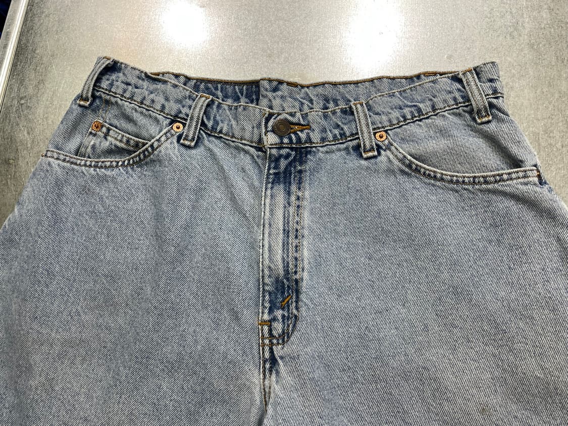 34)90~00s Levi's 리바이스 560 오렌지탭 데님 반바지 쇼츠 상품이미지9