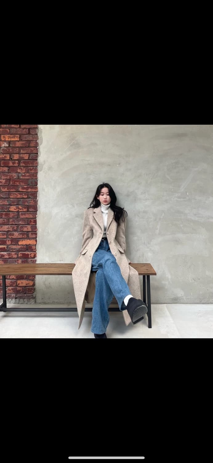 유스 체스터필드 코트 상품이미지1