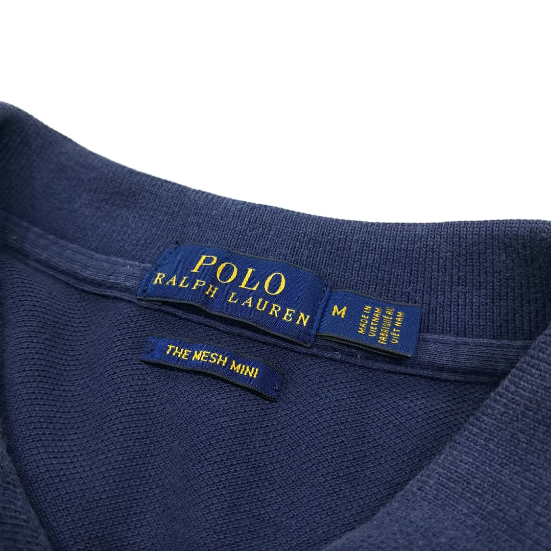 CK112 M 폴로 코튼 피케 메쉬 네이비 반팔 원피스 상품이미지3