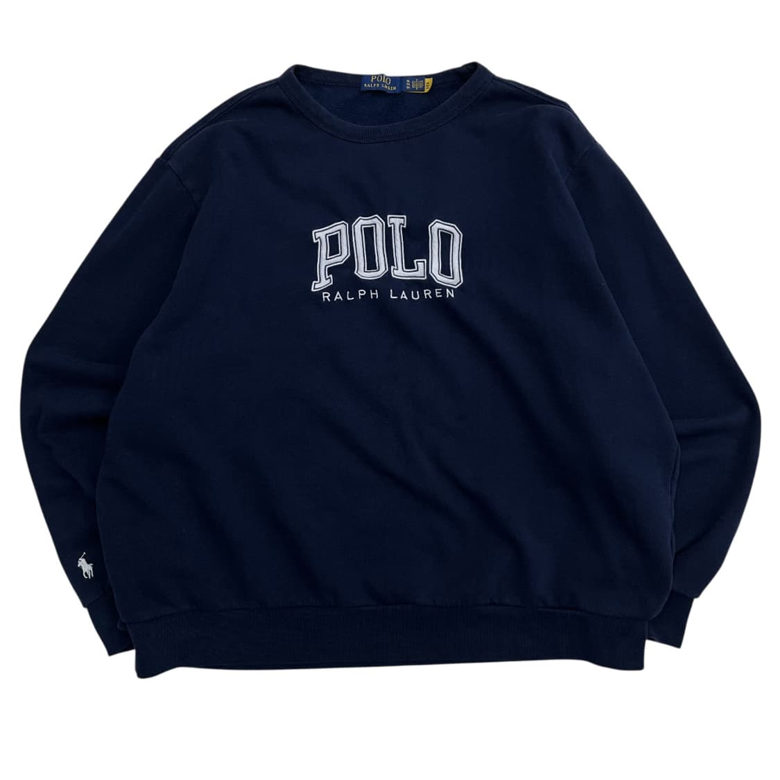 폴로 랄프로렌 센터로고 네이비 맨투맨 XL 상품이미지2