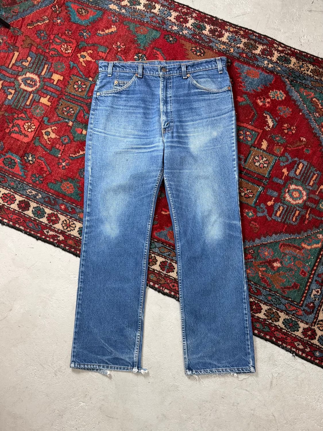 90’s USA 빈티지 리바이스 517 오렌지탭 부츠컷 리바이스 청바지 상품이미지2