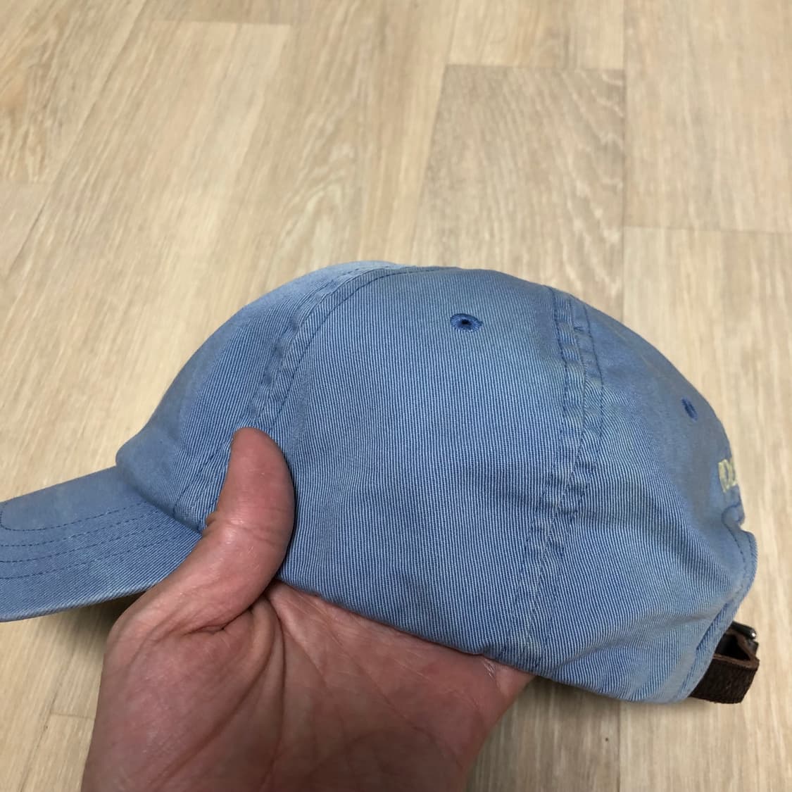 (OS) 폴로 랄프로렌 POLO 페이딩 워시드 블루 볼캡 모자 상품이미지9
