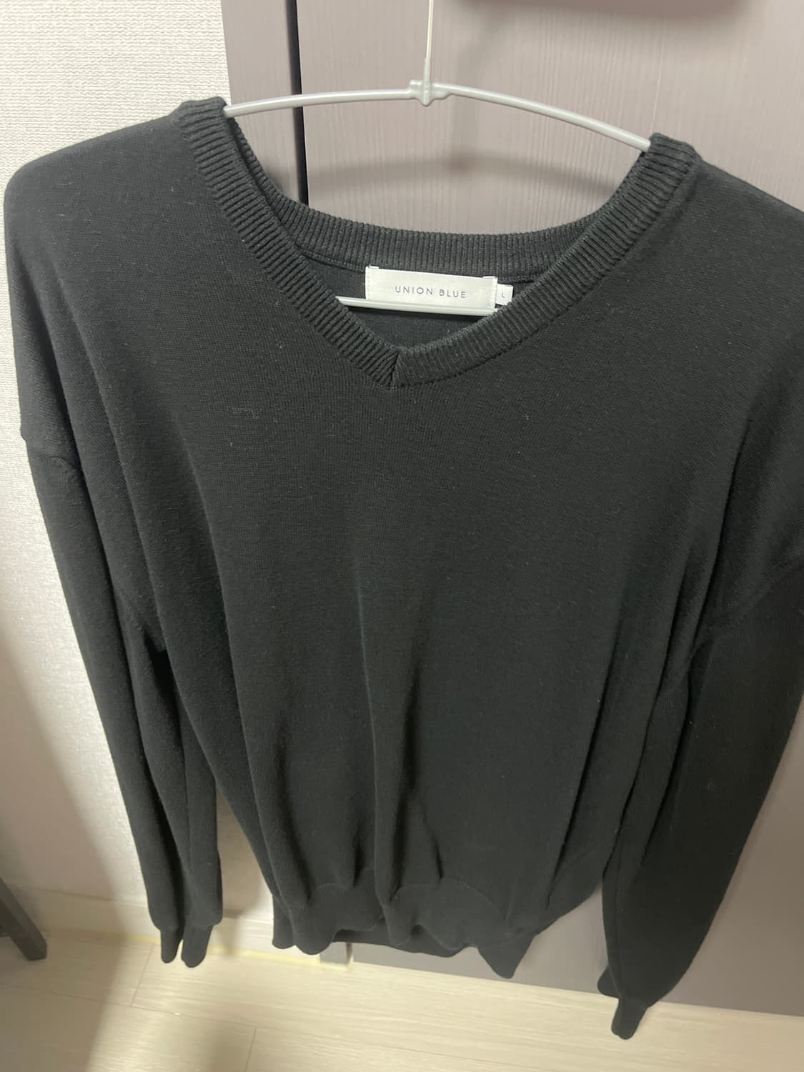 유니온블루 브이넥니트 상품이미지1