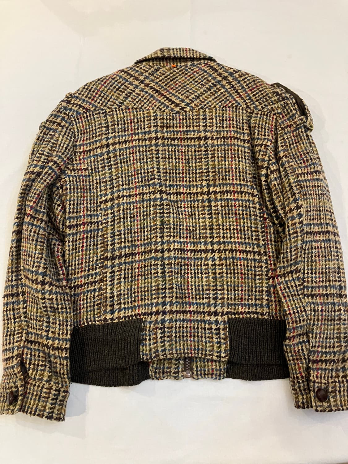 00s 휴고보스 아카이브 울 트위드 봄버자켓 베이지 상품이미지5