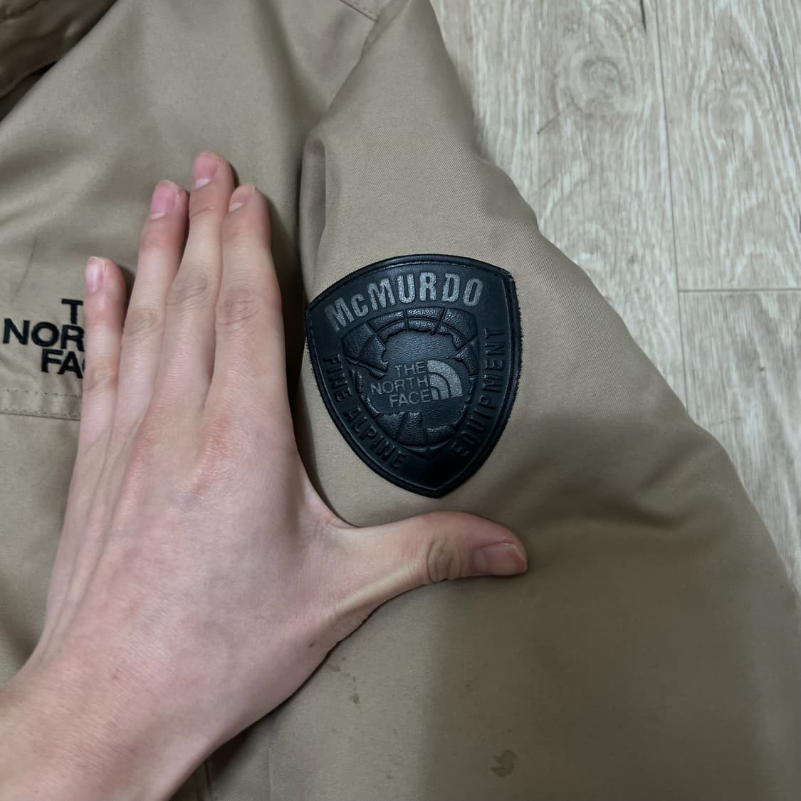 노스페이스 남성 덕다운 맥머도 롱패딩 S/90  상품이미지3