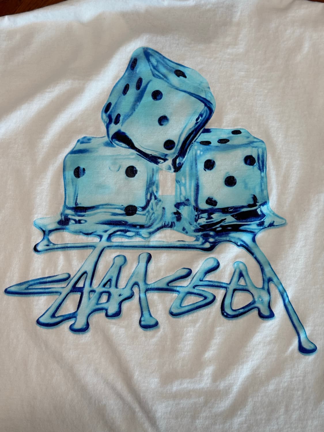 스투시 다이스 로고 반팔 티셔츠 L 상품이미지2