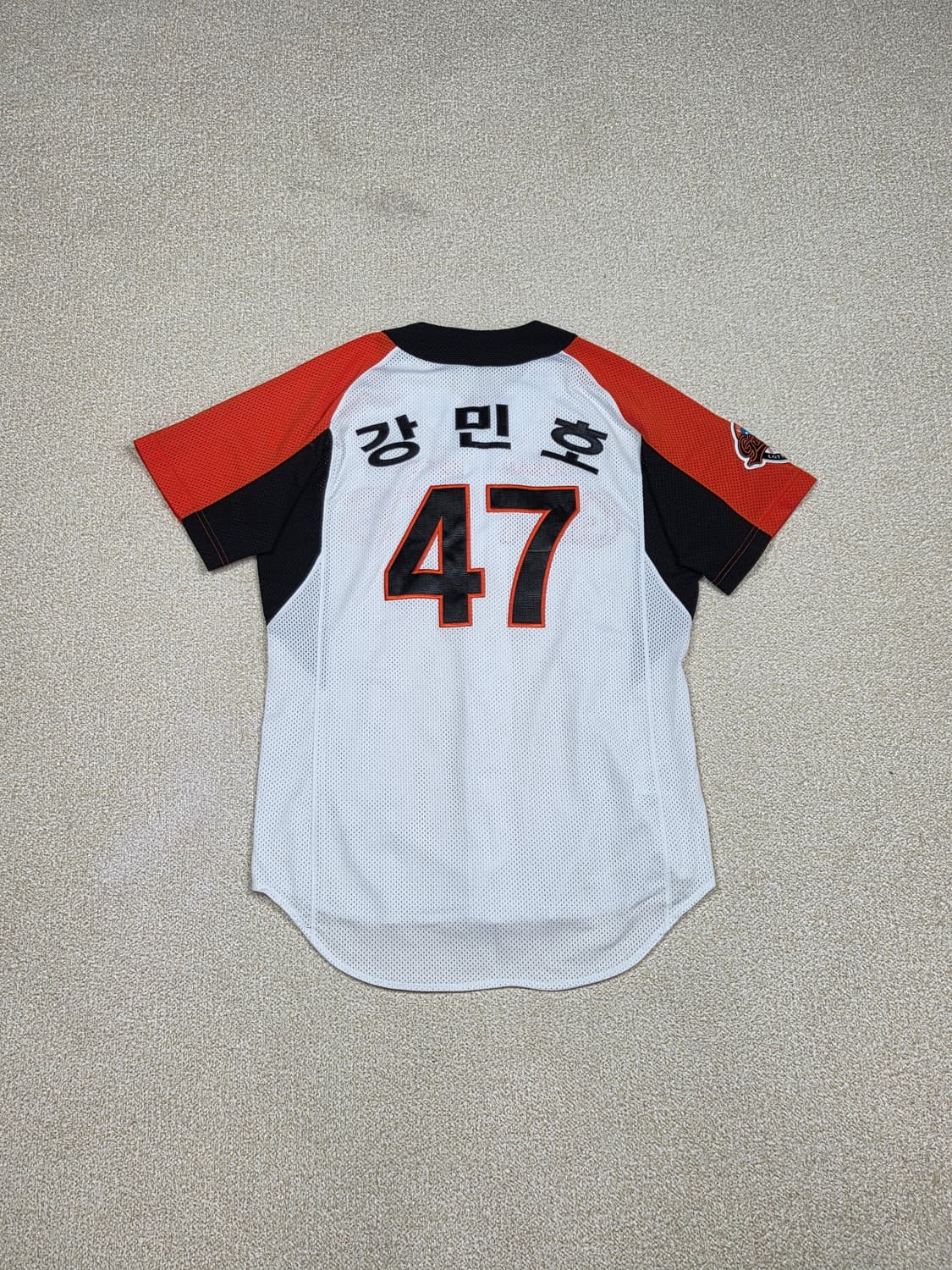 [롯데 자이언츠] 홈 메쉬 강민호 마킹 유니폼 | S00157 상품이미지7