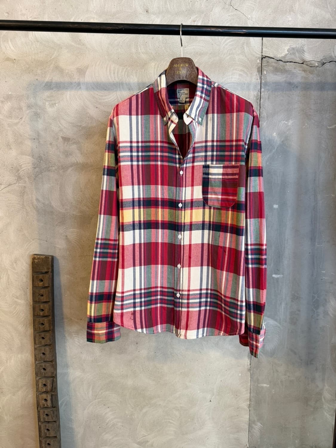 제이크루 마드라스 셔츠 105 상품이미지1