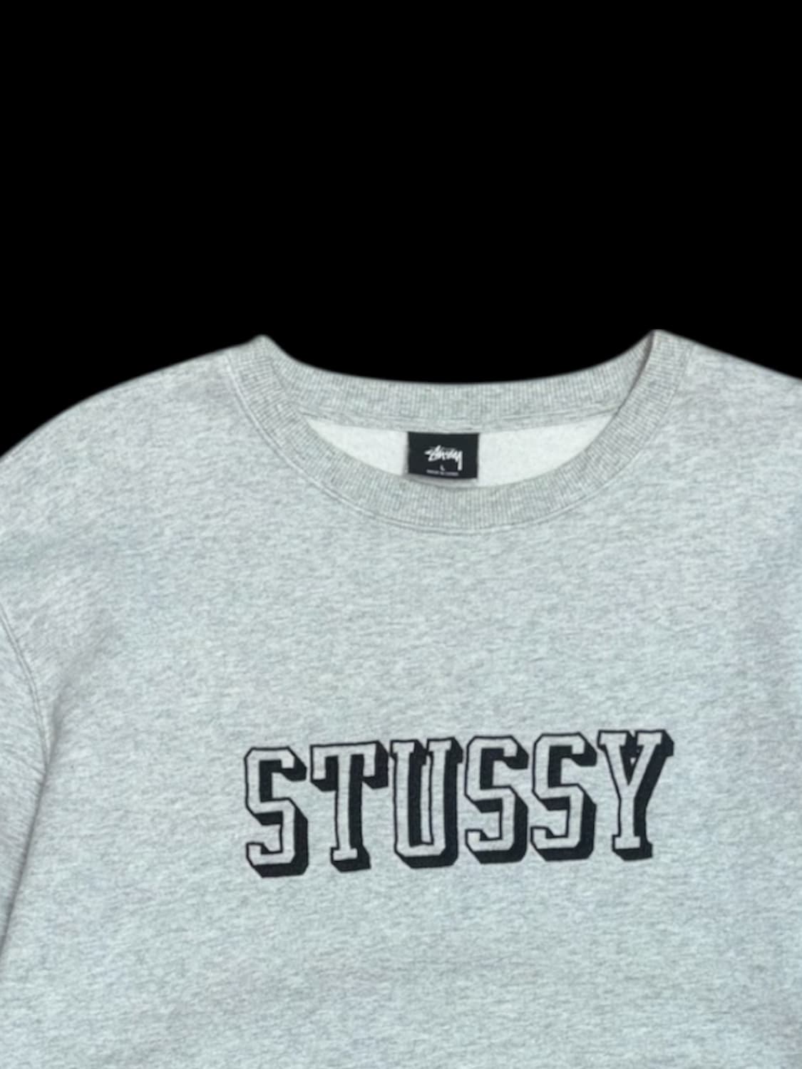 스투시 베이직 로고 맨투맨 스웻셔츠 상품이미지5