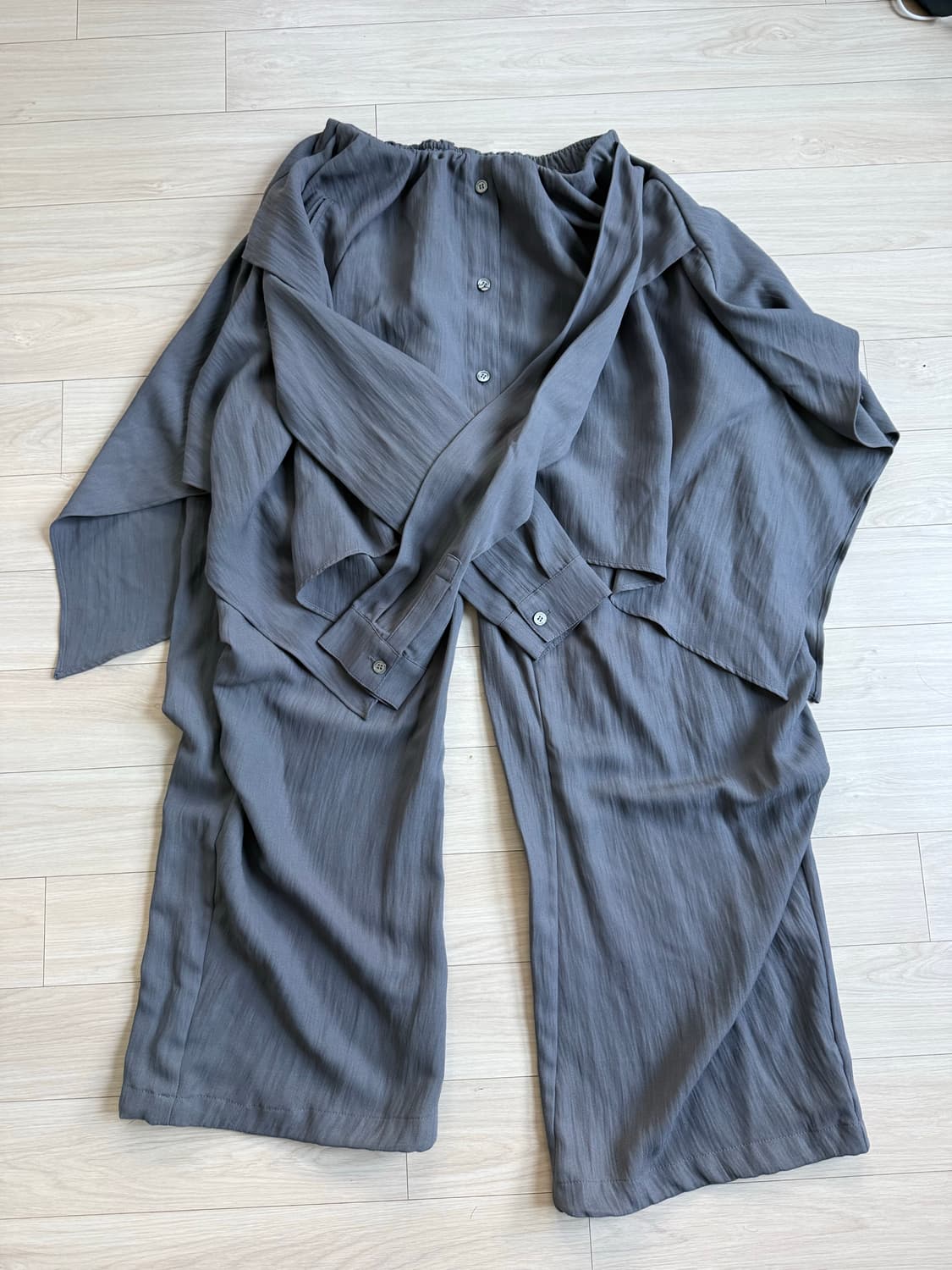 트리밍버드(Treemingbird) Shirt Layered Pants  상품이미지2