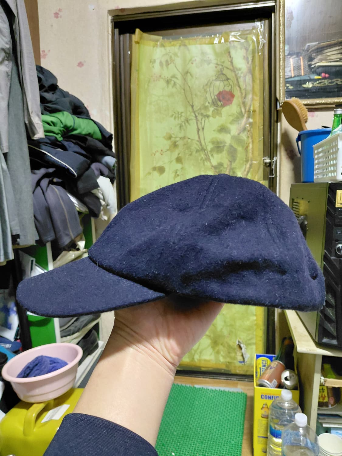 [유니클로]울,캐시미어 혼방 모자  상품이미지3