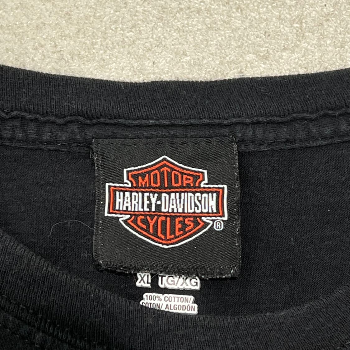 할리데이비슨 헤인즈 프린팅 반팔티 s10703 상품이미지5