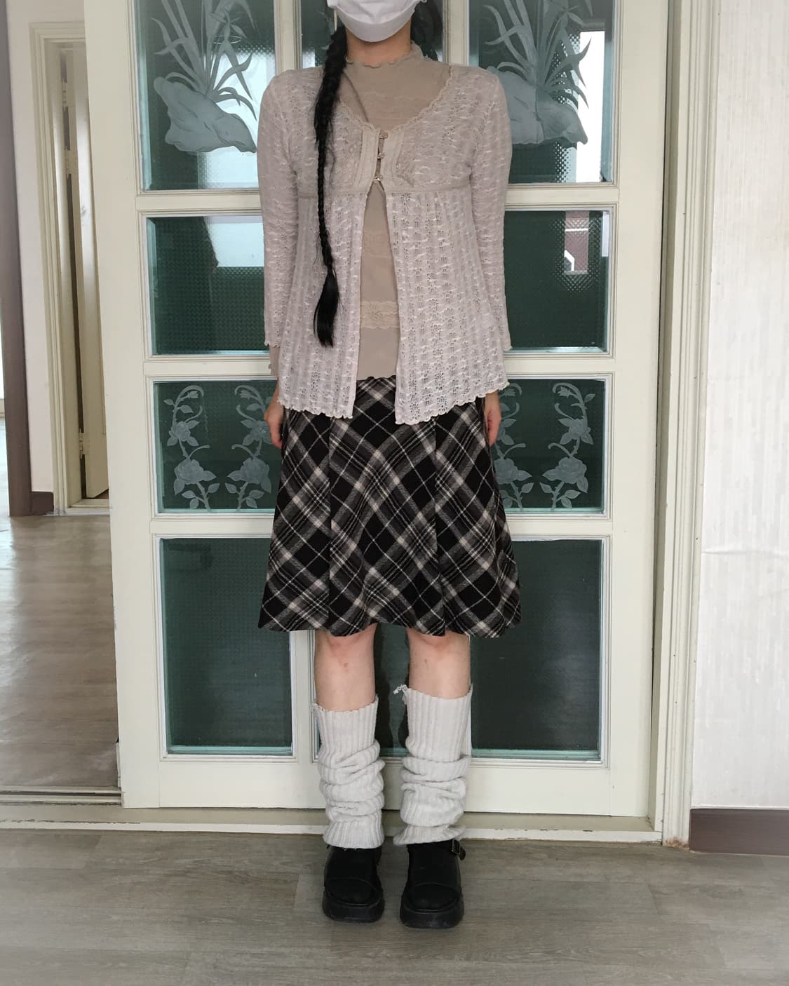 Lace trimming crochet cardigan 상품이미지7