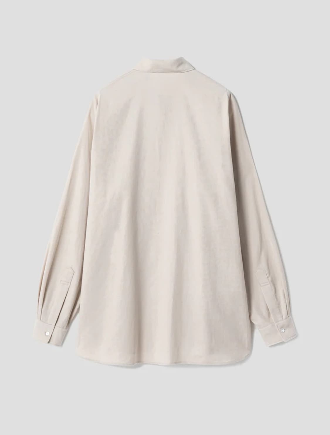 오라리 셔츠 코듀로이 베이지 상품이미지3