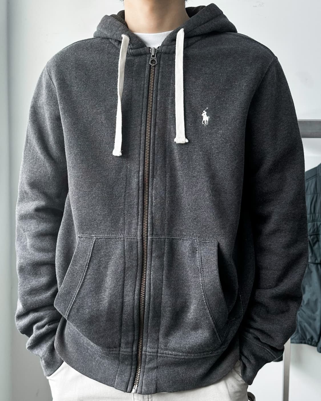 폴로 랄프로렌 베이직 포니 써멀 후드집업 상품이미지1