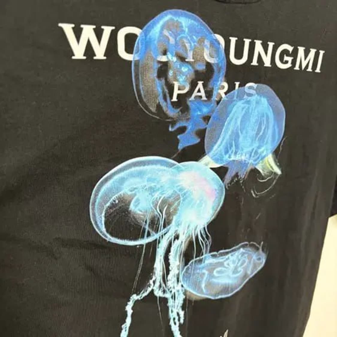 [50] 우영미 젤리피쉬 해파리 백로고 반팔 상품이미지4