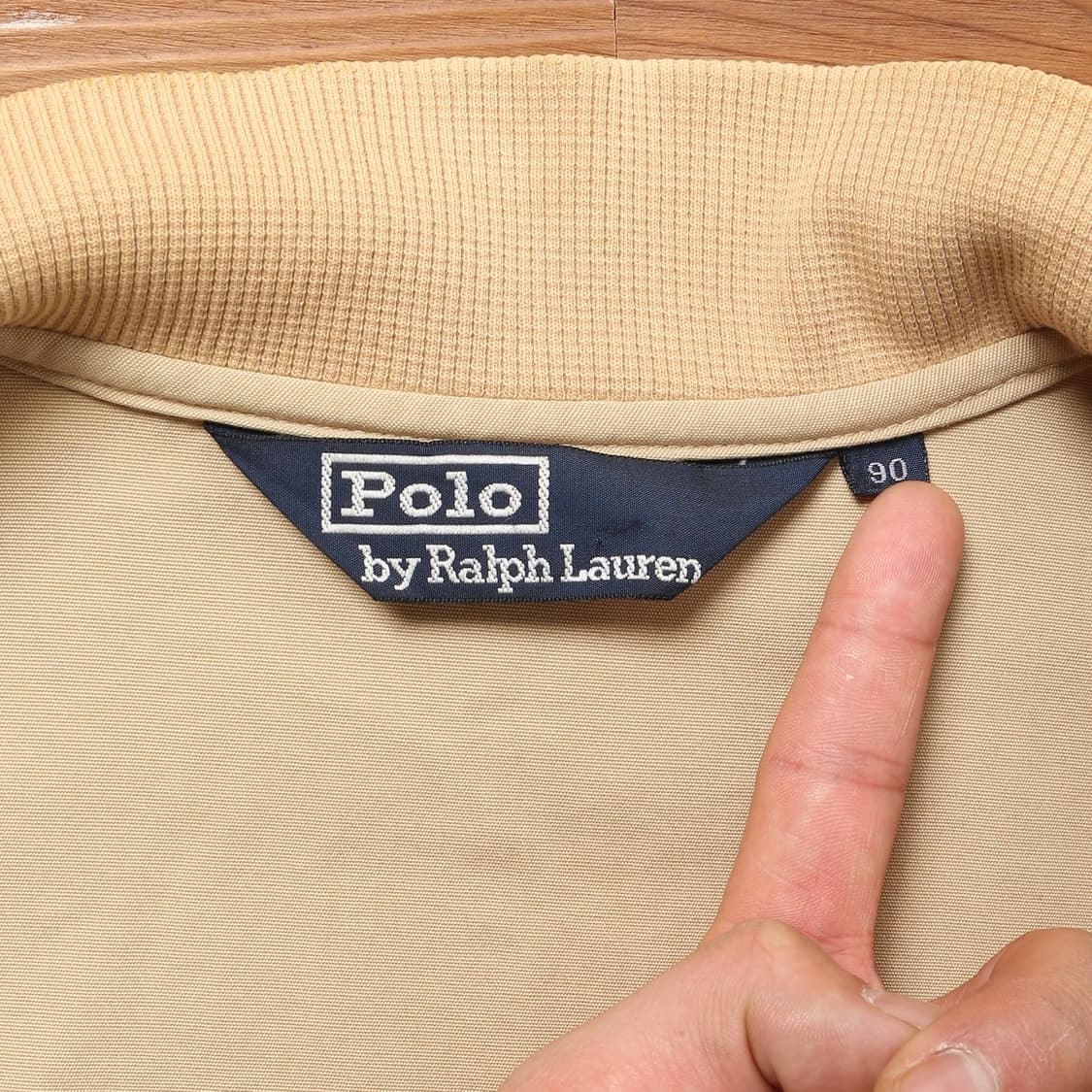 폴로 베이지 해링턴 자켓 상품이미지8