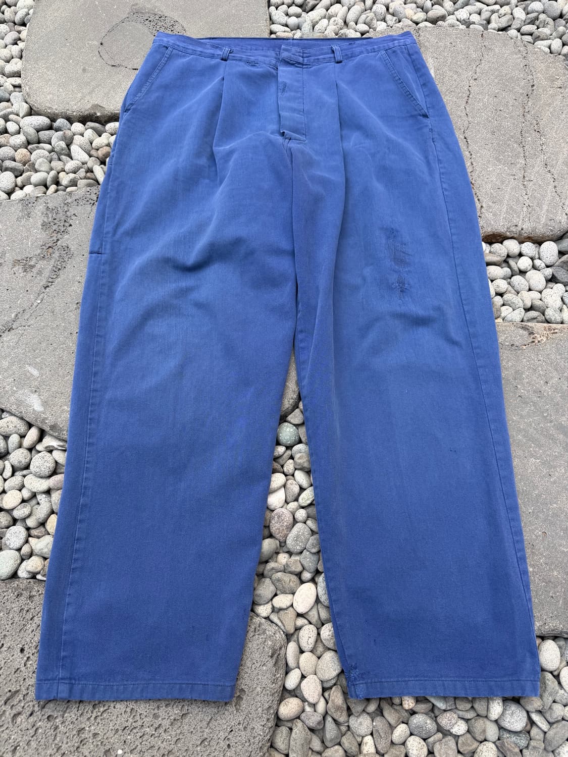 DISTRESSED FADED NAVY 1990s ADDA 프렌치워크팬츠 상품이미지1