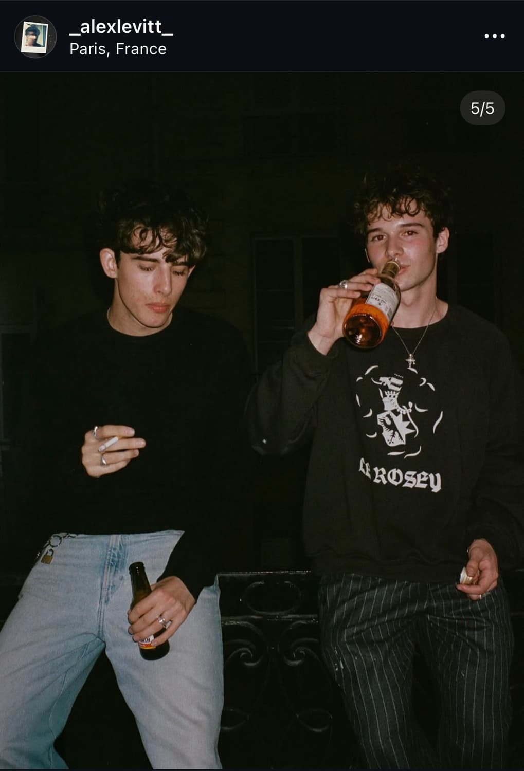 Erd le rosey sweatshirts m 상품이미지1
