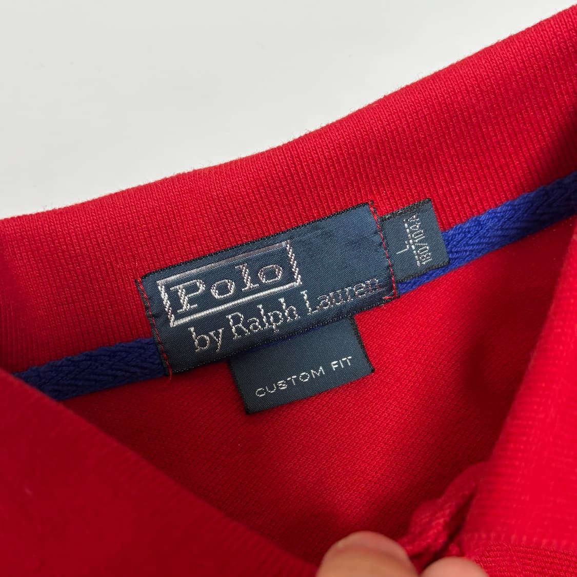 폴로 랄프로렌 USA 빅포니 커스텀 핏 카라티 상품이미지4