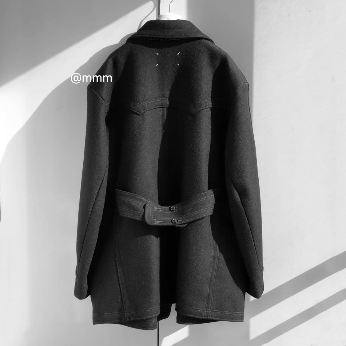 마르지엘라/헤비 울 피코트 상품이미지10