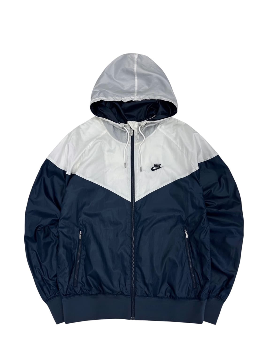 나이키 바람막이 화이트&네이비 (L) 상품이미지1