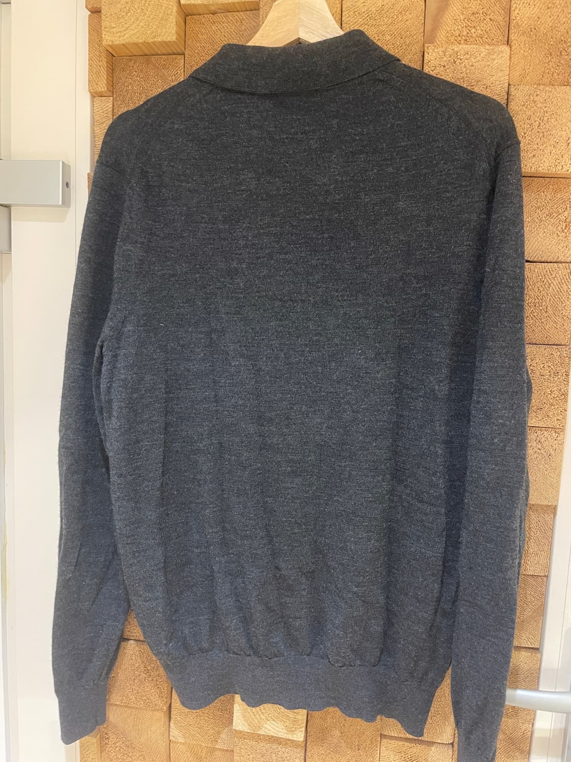 망고 메리노울 긴팔 폴로 셔츠 M 상품이미지2