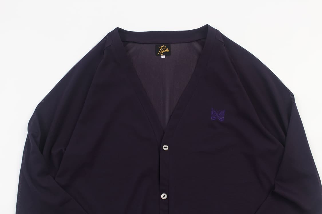NEEDLES Mesh Cardigan Purple (Made In Ja 상품이미지2