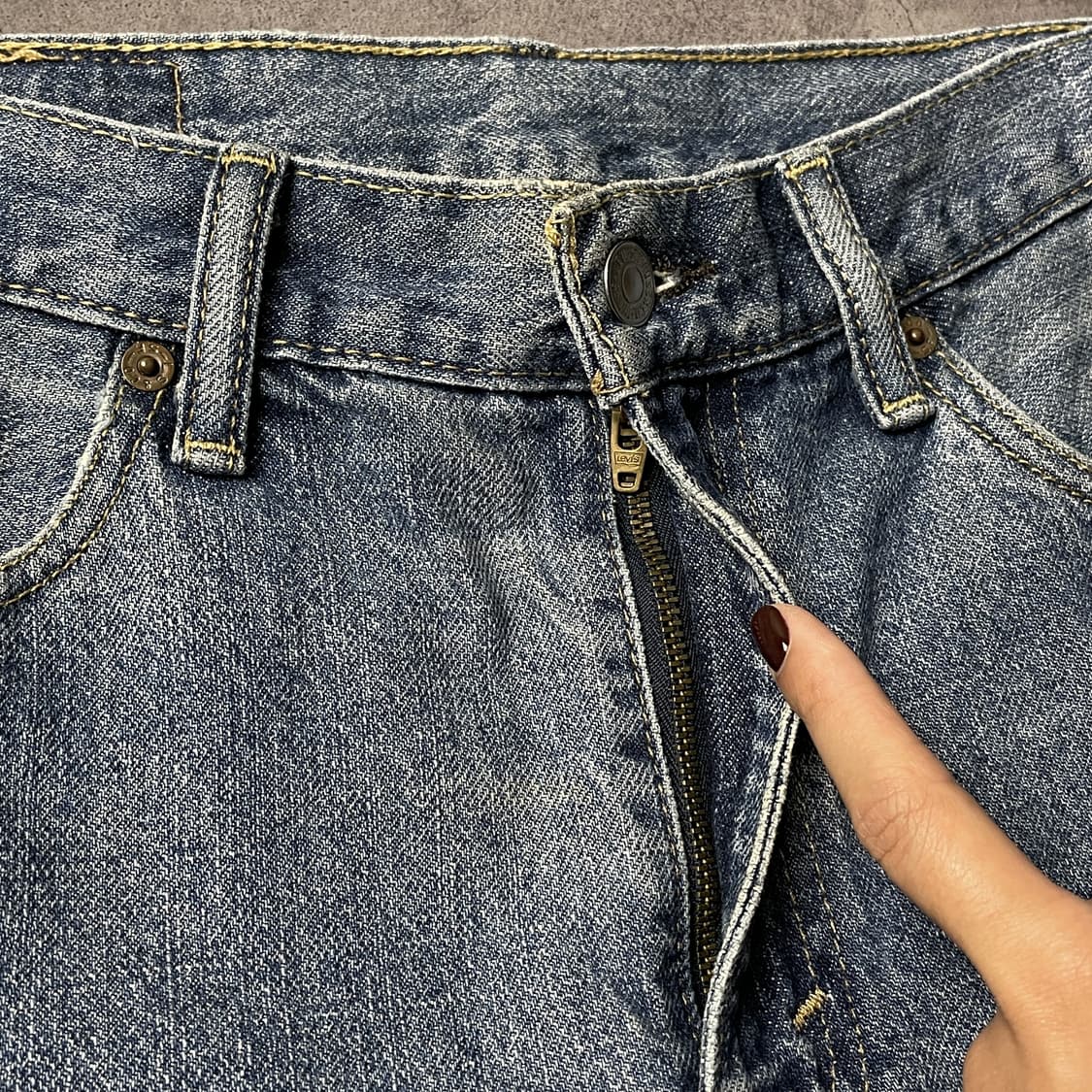 LEVI'S 리바이스505 빈티지 데님 하프팬츠 A01233 상품이미지3