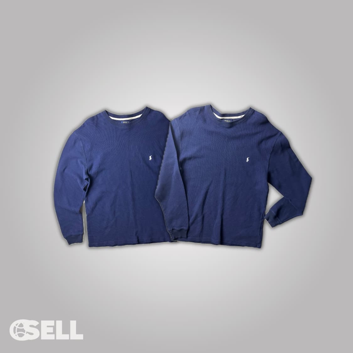 폴로 네이비 와플 롱슬리브 상품이미지3