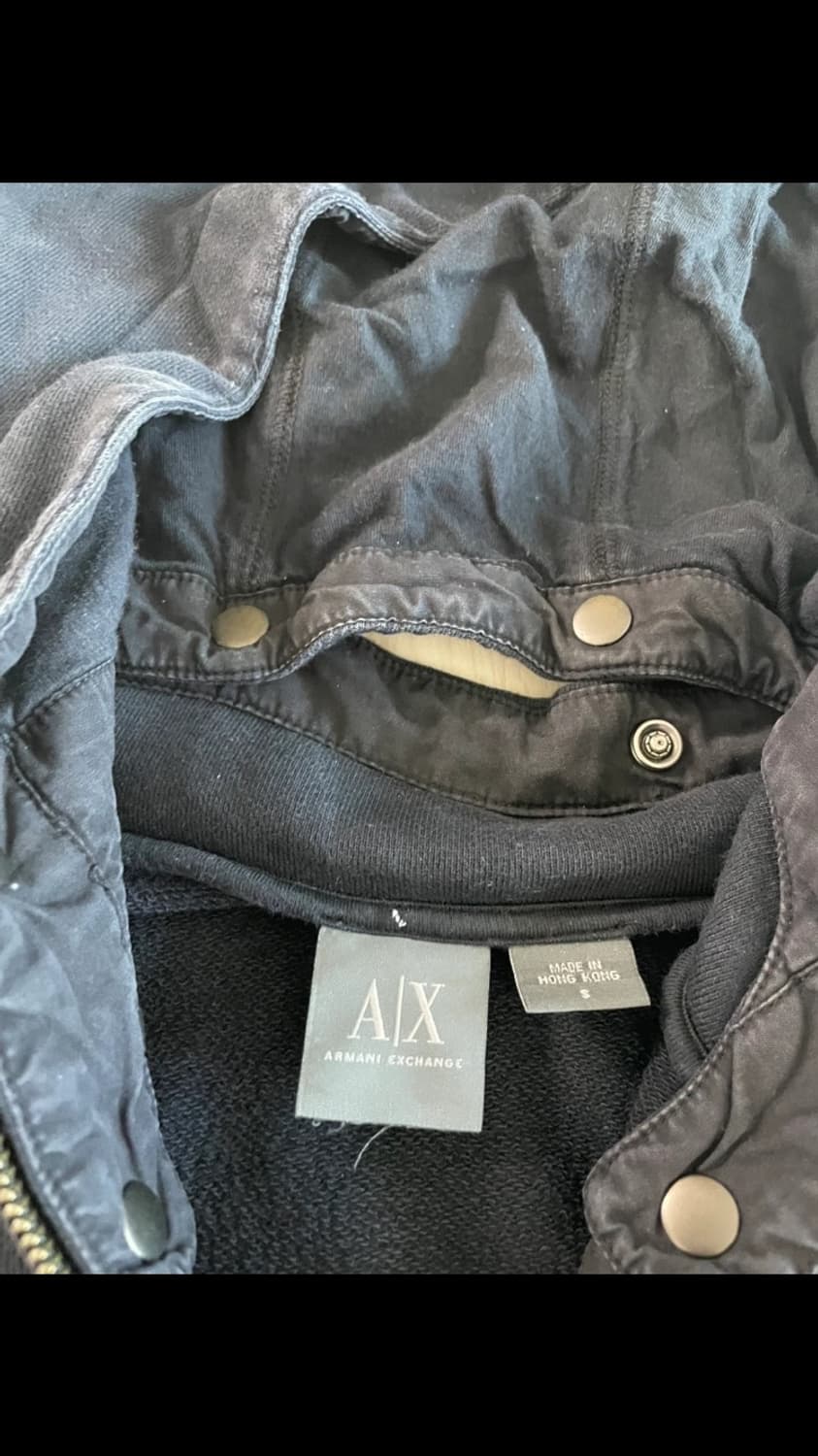 아르마니 남성 하프집업 후드티 S사이즈 상품이미지2