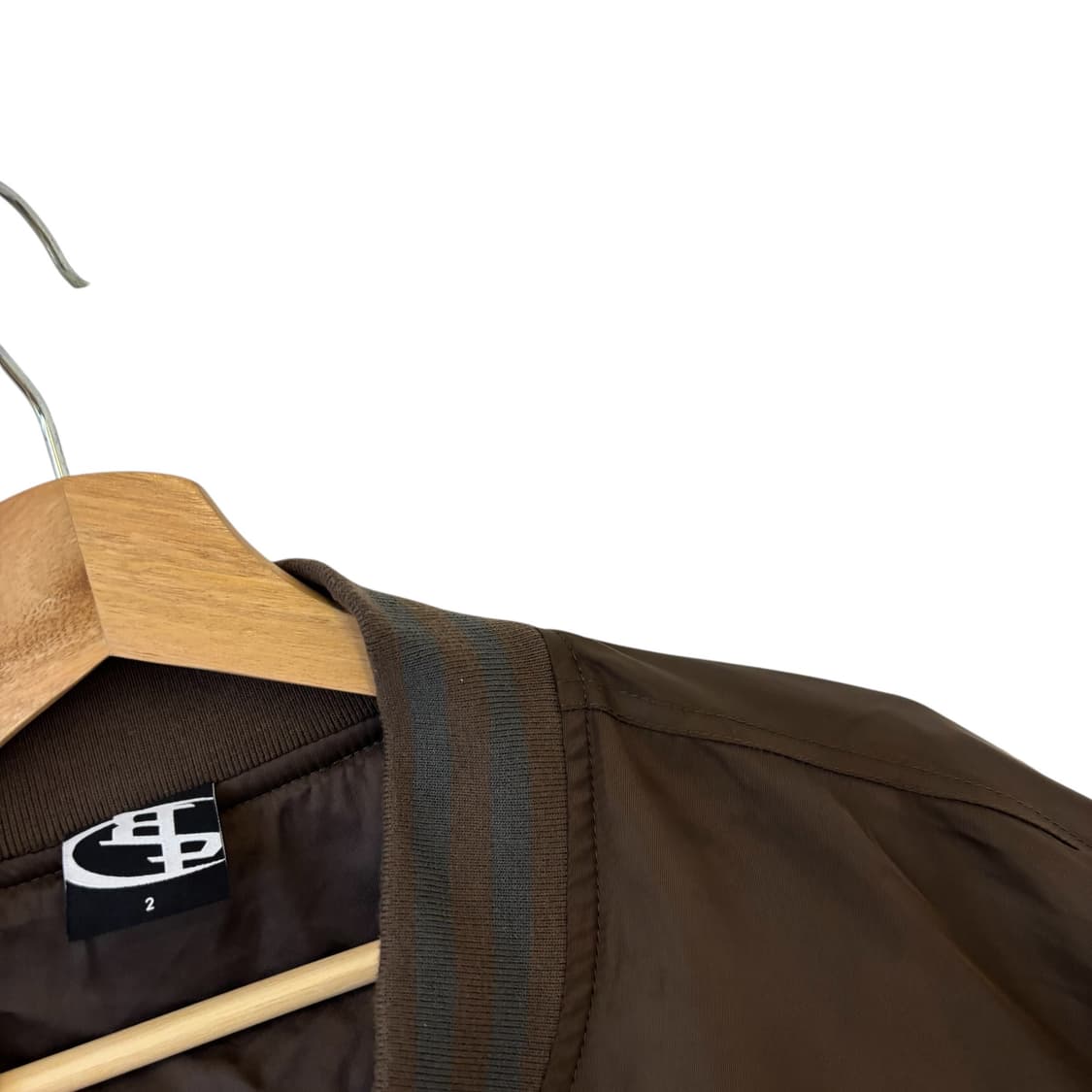 버닝카포네 바시티 점퍼 브라운 상품이미지3