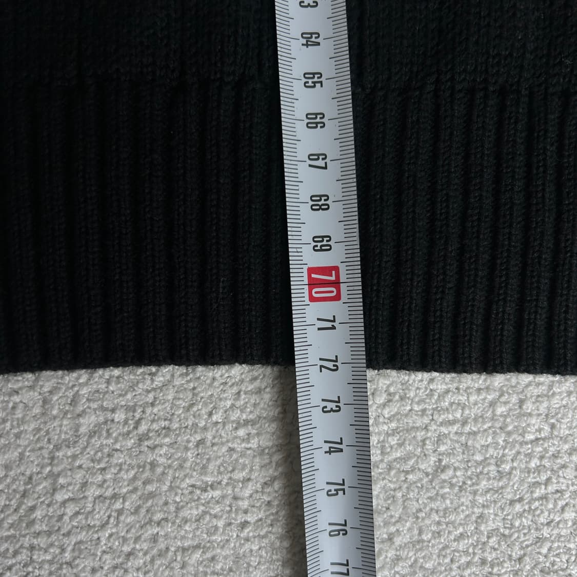 폴로 꽈배기 블랙 니트 105 상품이미지7