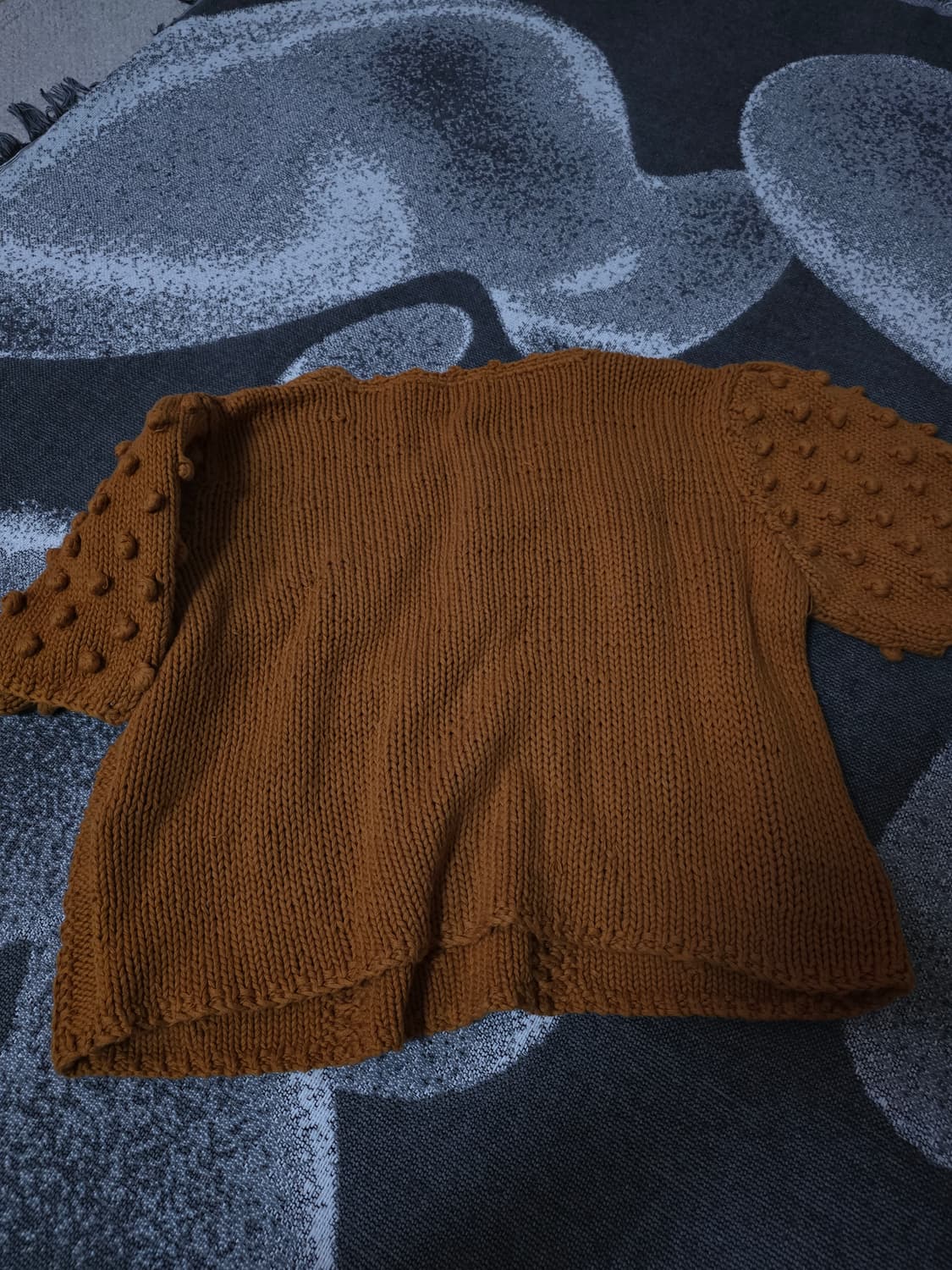 SESSUN 세선 크로쉐 카멜 크롭 니트 상품이미지10