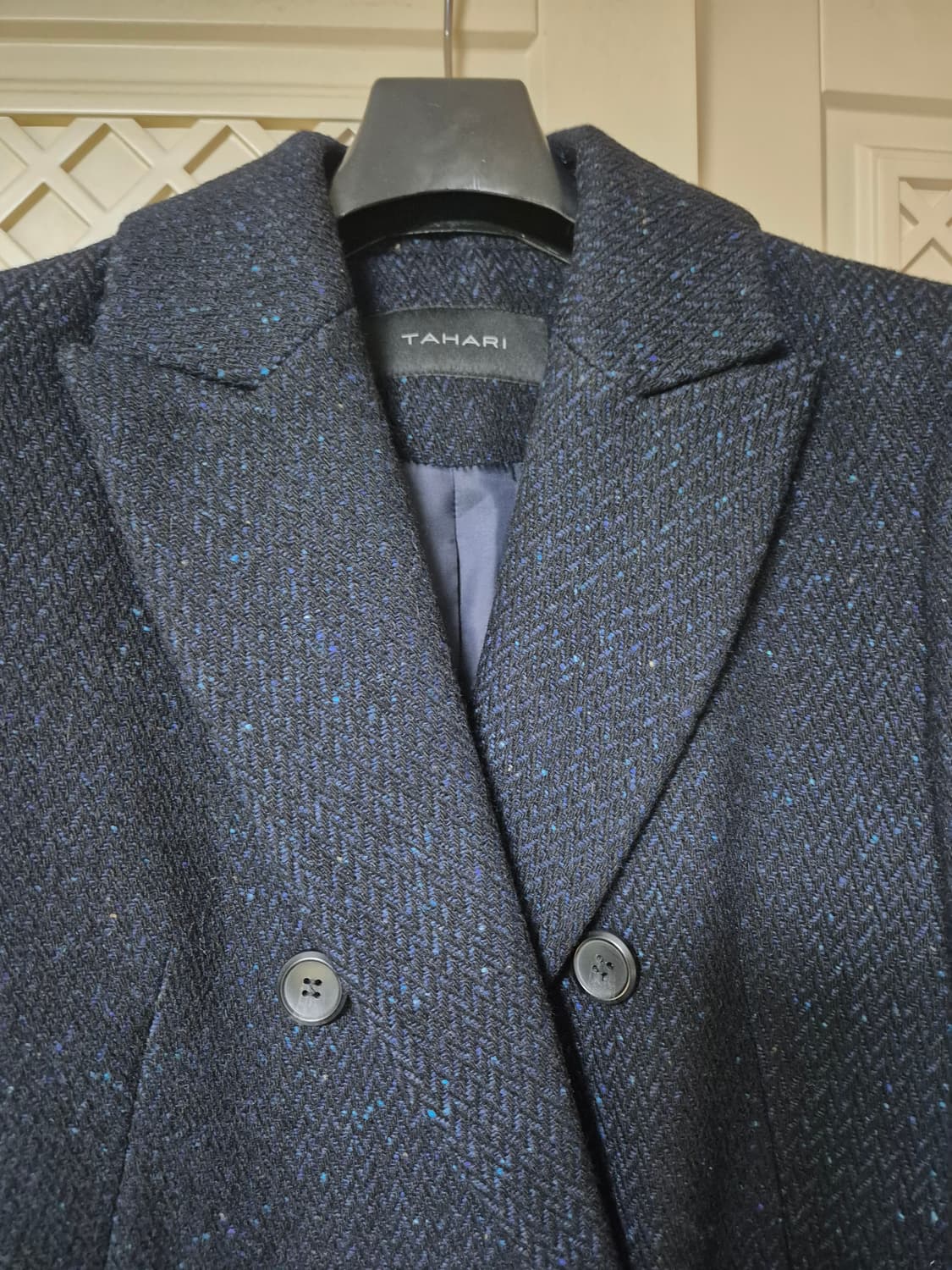 TAHARI 타하리 헤링본 코트(미착용) 상품이미지3