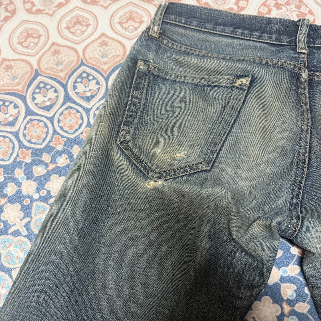 유니클로 재팬 셀비지 무파진 상품이미지4