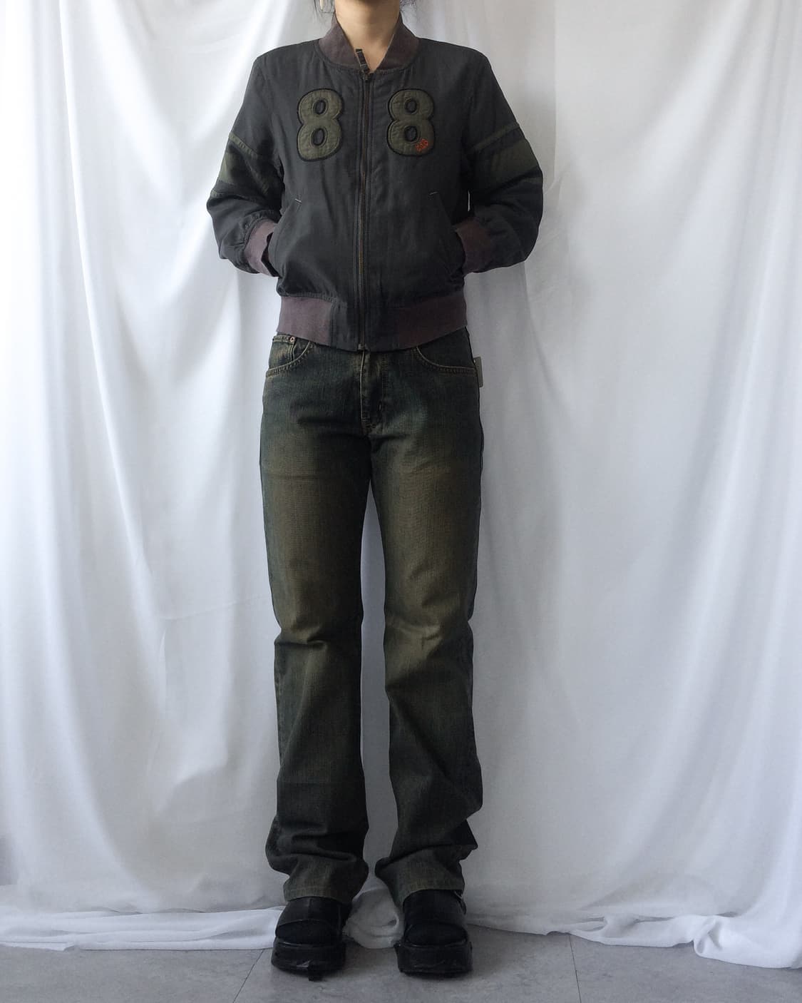 Slim fit ma 1 jacket 상품이미지1